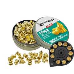 Harpex Fenix Gold .25 (6.35mm) Cal Airgun pellets – Lead Pointed high precision