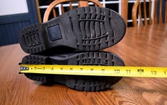 Middleburg, fleece lined Nubuck tall winter boots, black, 8