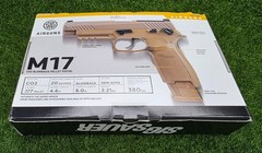Sig Sauer #AIR-M17-177 P320 M17 CO2 Pellet Gun Air Pistol 380fps .177 cal
