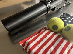Custom AEA Harpoon with Bean Bag / Tennis ball launcher kit