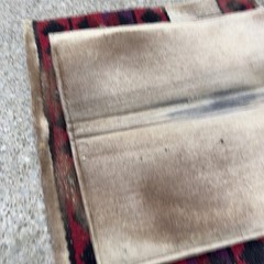 Western Wool Felt Horse Saddle Pad 34×33 Leather Wear Pads Ranch Tack