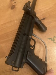 Tippmann Model 98 Platinum ACT Paintball Marker Tested and Working