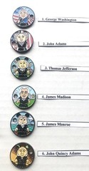 Pathtag PRESIDENTS of the UNITED STATES Vinylmation complete set of 46 VHTF !!