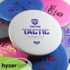 Discmania EVOLUTION EXO SOFT TACTIC *pick color/weight* Hyzer Farm approach disc