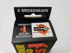 New Archery Products NAP 125 Grain Thunder Head Broadheads – Box of 6 – 1-3/16