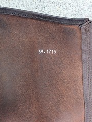 Valverde del Camino Spanish Riding Boots Brown leather leather sole 39 UK 6