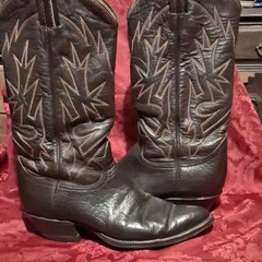Tony Lama Leather Western Cowboy Boots – Western Cowboy Boot Style