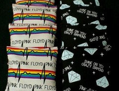 PINK FLOYD ROCK AND ROLL MUSIC PARTY Cornhole Bean Bags 8 Aca Regulation