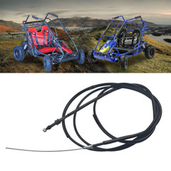 Throttle Cable Out 78″ Inner Wire 85″ For Coleman Powersports Off Road Go Kart