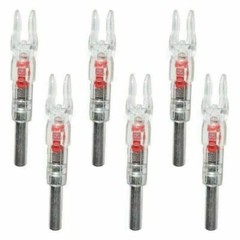6PCS 244″/6.2mm Inside Diameter Automatically Led Lighted Nocks for Arrows with