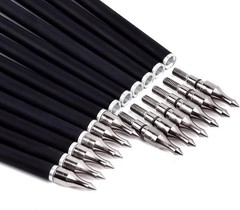 31″ Carbon Hunting Arrows with Turkey Feathers, 12 Pack
