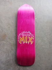 9.18″ Skateboard Deck Punk Shape MIX Mfg Handcrafted in USA Pink