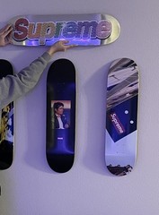 Supreme Banner Skateboard Deck Multicolor FW19 Supreme New York 2019 Brand New