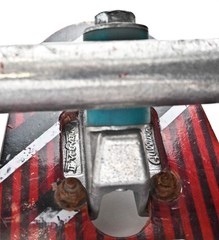 USED 41″ Sector 9 Skull Longboard Complete Gullwing Drop-through 74mm Nineballs