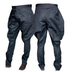 Jodhpuri Black Hinting Trousers Horse Riding Polo Baggy Breeches Sports Pants