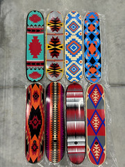 GIRL Skateboards Navajo Series Complete 8 Skateboard Decks