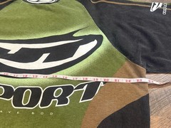 Vintage JT Sport Racing RAVE 600 Jersey – Green Gray SIZE LARGE