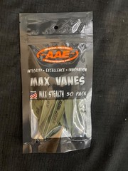 Arizona Archery Enterprises AAE Max Stealth Arrow Vanes Multiple Colors 50 Packs