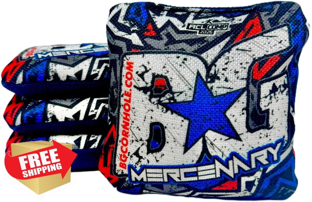 BG Cornhole Mercenary Bags | Exclusive to Amazon | Set of 4 Bags