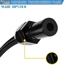 700R4 4L60E 4L80E Trans Flexable Stainless Braided Hose Dipstick Compatible with