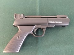 Limited Edition Webley & Scott Tempest Centennial Air Gun Pistol .22 – Scarce
