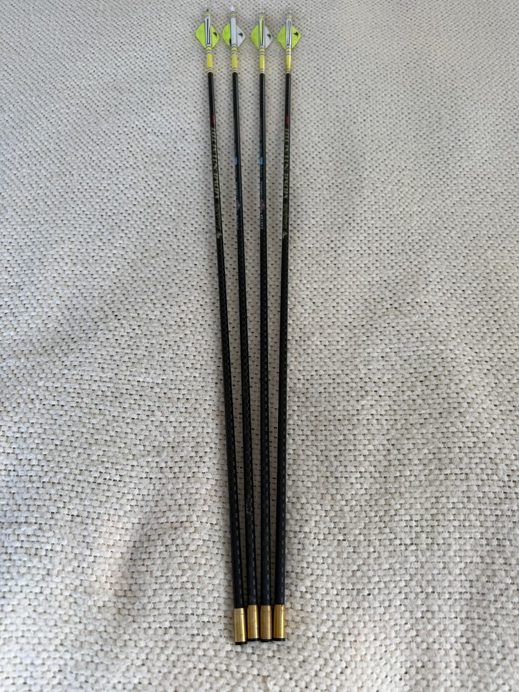 Victory Grizzly Stik Momentum TDT 320 Lot of 4 Arrows