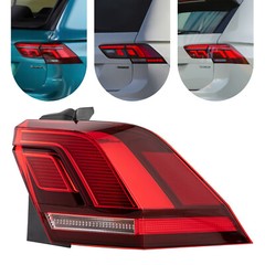 FOR 2018-2023 VOLKSWAGEN TIGUAN RIGHT PASSENGER SIDE OUTER TAIL LIGHT LAMP