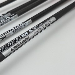 Easton Black Max 340 6.5MM Carbon 30 inches Up To 70 Lbs 6 PACK