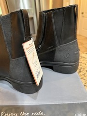 Kerrits Waterproof paddock boots NEW w/ Tags Ladies 11 Zip Sides Black