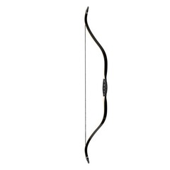 Archery 46″ Traditional Short Bow Horsebow Recurve Bow Bamboo&Fiberglass Limbs