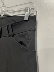 Ovation Equestrian black riding breeches 26.5” inseam black size 28 regular