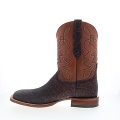 Tony Lama Maldor Square Toe Made In USA Mens Brown Narrow Boots