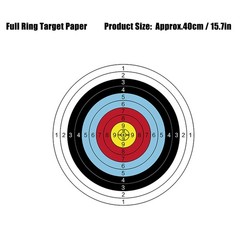 30 PCS Archery Target Paper Durable Full Shooting For Practice Popular