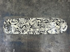 Santa Cruz Jason Jesse Skateboard Deck Veterans Division Shape Bar Scene Unused