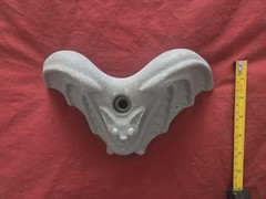 CUSTOM MADE BAT SHAPED ROCK CLIMBING HAND FOOT HOLD HANDHOLD GYM BOARD NICE USED