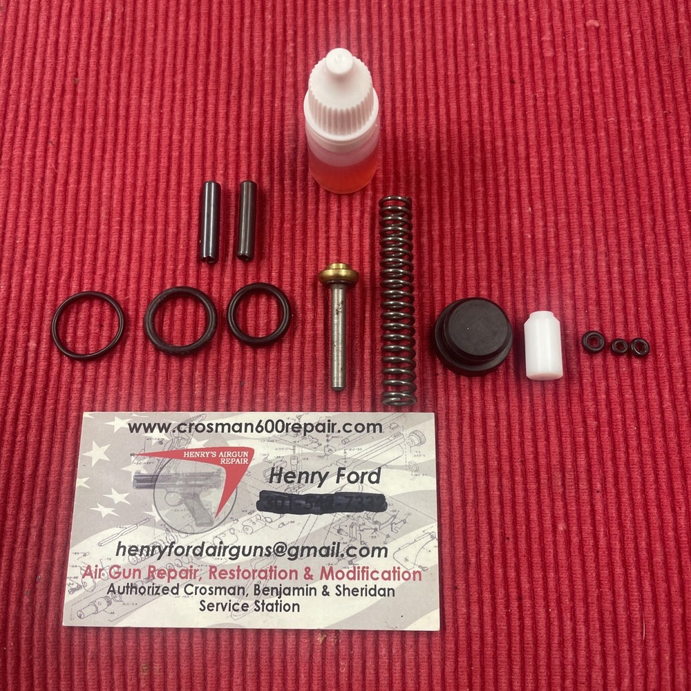 Complete Benjamin 392,397 C9/ Cb9 Seal Kit W/exhaust Valve, Spring /roll Pins