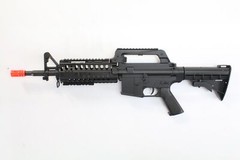 Airsoft Rifle Bundle – Spring Powered M16A4 M4 MR733 Tactical Guns – Used Lot