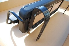 New Easy Entry Pony/Cob/Full Size Horse Cart Whole Seat With «C» Springs-NIB