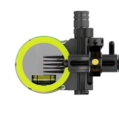 Archery 5Pin Sight Compound Bow 4X 6X 8X Lens Micro Adjustable .019″ Hunt Target