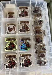 Frankenstein Of The Gulf Coast Stickers Glow In the dark