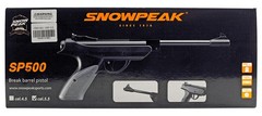 SNOWPEAK SP500 Black Synthetic .22 Caliber Break-Barrel Air Gun Pellet Pistol