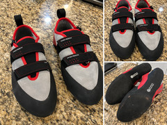 Mad Rock Rock Climbing Shoes US Men’s 13 EU 47 Science Friction Soles – Unused