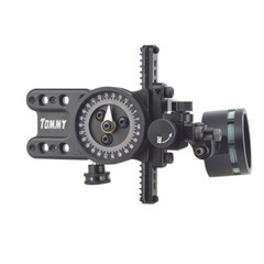 1 Pin Compound Bow Sight Pointer Adjustable Lens Adaptor 4x 6x 8x Scope Sight