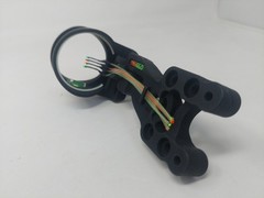 TRUGLO Carbon XS Ultra-Lightweight Carbon-Composite 4 Pin Bow Sight: Black NWOB