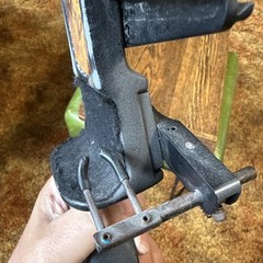 Vintage Martin Tiger Compound Bow, 50 pound draw weight, 27″ draw length, camo