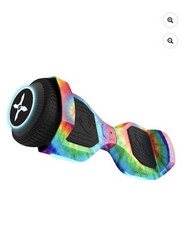 Hover-1 Rebel Kids With LED Headlight, 6 MPH Max Speed – Tie Dye
