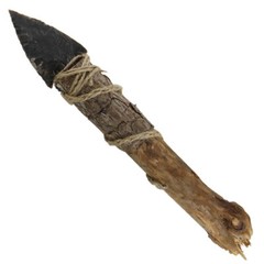 Set of 5 Flint Agate 3 Inch Arrowheads | Pre-Historic Era Medieval Mosaic Themed