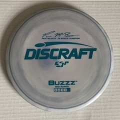 Discraft ESP Buzzz Paul McBeth 5X Signature Series 169 grams Midrange Purple