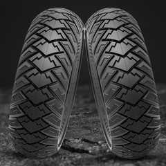 10 Inch Electric Scooter Wheels – 2 PCS 10×3.0 Solid Tires, Front or Rear Rep…