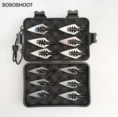 12pcs 150 grain Broadheads 1.1″ Cut Crossbow Compound Bow Arrowhead Hunting